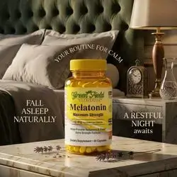 Green Field Melatonin Maximum Strength 10mg (60 capsules)