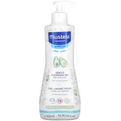 mustela gentle cleansing gel 500ml