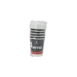 Coffee Paper Cub With Lid 5 Pcs