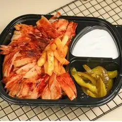 Arabic chicken shawarma