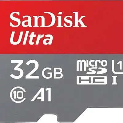 SanDisk Ultra Micro Minneskort SDHC 32GB 120MB/s UHS-I Class 10 -ORIGINAL -