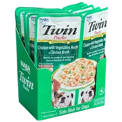 Inaba Twin Packs Side Dish – Chicken with Vegetables in Chicken Broth