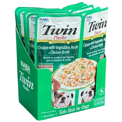 Inaba Twin Packs Side Dish – Chicken with Vegetables in Chicken Broth