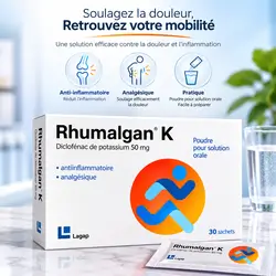 Diclofenac potassium 50mg sachet