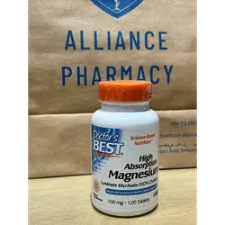 Magnesium Glycinate Doctor Best 120 Tab