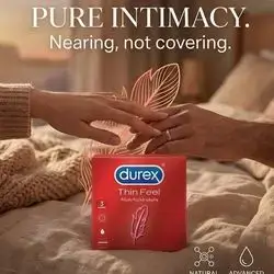 Durex Thin Feel - 3 Condoms.
