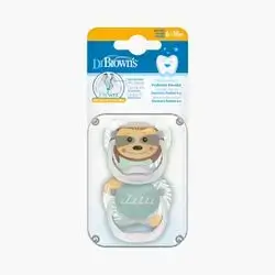 Dr brown's 6-18 m 2 pcs pacifier