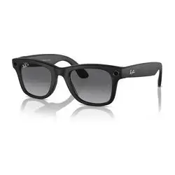 RAY-BAN | META WAYFARER - ( Matte Black )  ( Polarized Gradient Graphite )