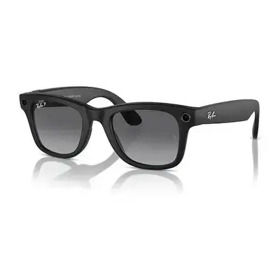 RAY-BAN | META WAYFARER - ( Matte Black ) ( Polarized Gradient Graphite )
