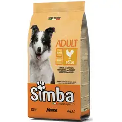 Simba Adult Dog kibbles with Chicken 4 kg