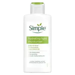 Hydrating Light Moisturizer 12hr Moisturization for All Skin Types 125ml _ Simple