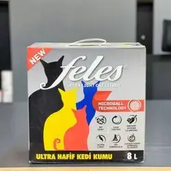 Feles Ultra Light Cat Litter No Dust 8L