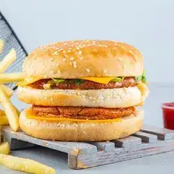 Double Chicken Burger