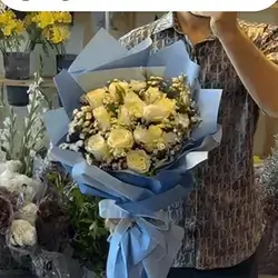 Cream Rose Bouquet