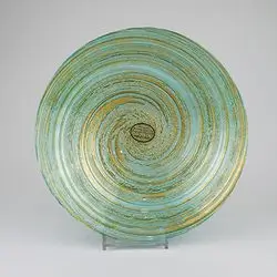 Golden Mansaf Plate, 40 Cm
