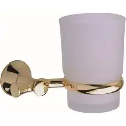 Art Gold Toothbrush Holder