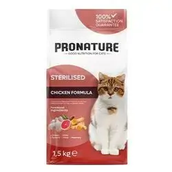 Pronature Cat Sterilized 1.5 Kg