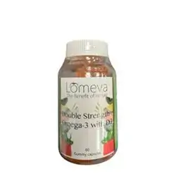 Double Strength Omega-3 with D3 60 Gummy Capsules_LOMEVA