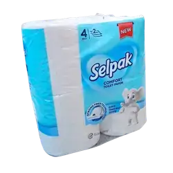 Cleanse Selpak Toilet Comfort 4 Rolls