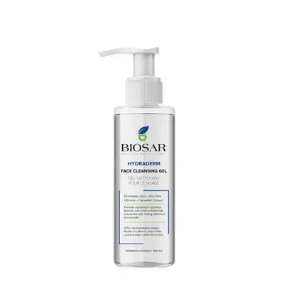 biosar - hydraderm face cleansing gel 150ml