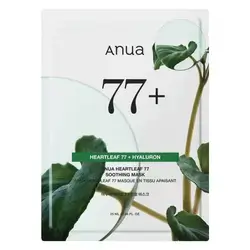 Anua 77+ Heartleaf 77+ Hyaluron Mask