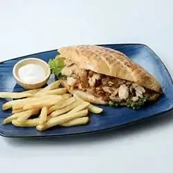 Chicken Tantuni in Turkish Bread