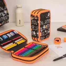 MILAN Filled triple Decker Tandem Special Series pencil case