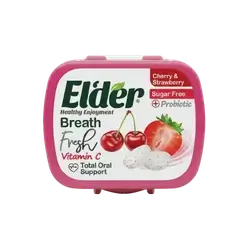 Healthy Enjoyment Breath  Sugar-Free CHERRY & STRAWBERRY 15gr _ Elder