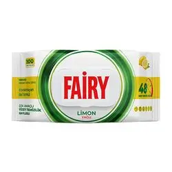 Fairy Multi Purpos Surface Cleaner Towel Lemon 100 Pcs