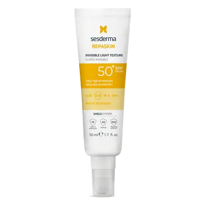 sesderma repaskin 50ml invisible light texture spf 50