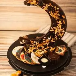 Large Crescent Chocolate Box