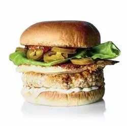 Chicken Hamburger with Cheese