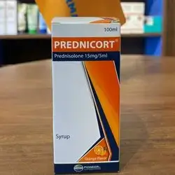 prednicort prednisolone 15mg/5ml 100ml syrup oranje flavor