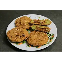 Falafel with Saidi Mix (4 pieces)