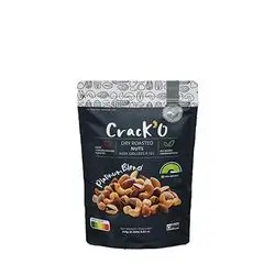 Cracko Dry Roasted Nuts Platinum Blend 250 Gm