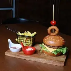 Beef Burger Meal