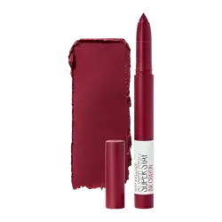 Super Stay Ink Crayon Lipstick Matte Longwear 55 MAKE IT HAPPEN 1.2g _ MAYBELLINE NEW YORK