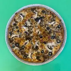 Diet Meat Pizza