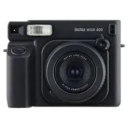Fujifilm INSTAX Wide 400 Instant Film Camera – Black