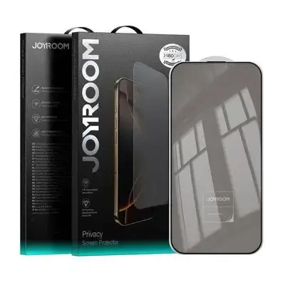 Joyroom Full Glass Privacy Screen Protector for iPhone 17 Pro