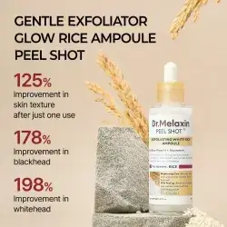 Dr Melaxin Peel Shot Exfoliating White Rice Ampoule