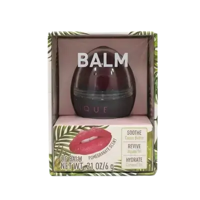 Lip Balm Soothe Revive & Hydrate POMEGRANATE SCENT 6g _ LIQUE