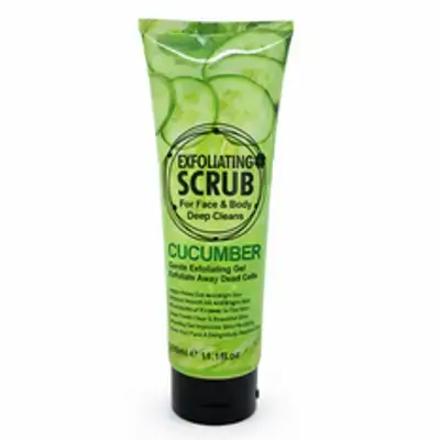 Cucumber Exfoliating Scrub For Face & Body Deep Cleans