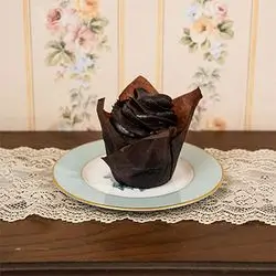 Chocolate Cherry Cupcake