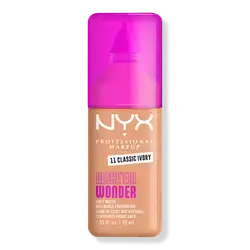 NYX Make'em Wonder Soft Matte Buildable Foundation - 11 classic ivory - 30ml