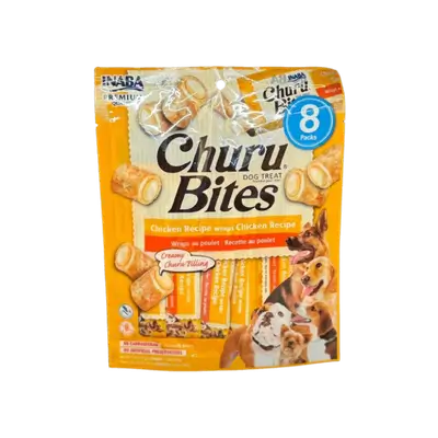 Inaba – Churu Fun Bites – Chicken Wrap with Chicken 6 packs