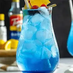 Tropical Blue Mocktail
