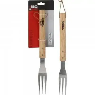 Koopman Bbq Fork Steel Wood 38Cm - C83506010
