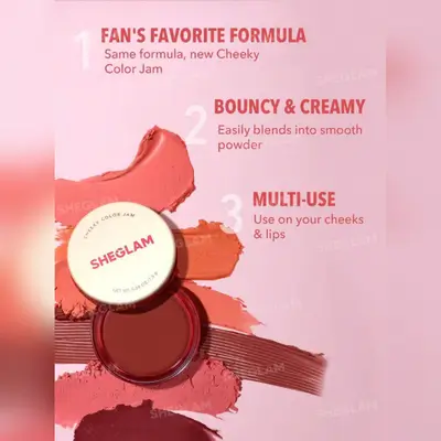 SG SHEGLAM Cheeky Color Jam-Scarlet Sunset