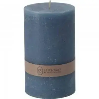 Candle Pillar 9X15Cm Light blue